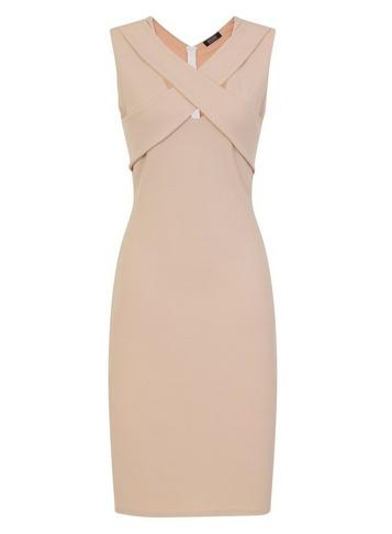 *girls On Film Cream Bodycon Dress