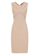 *girls On Film Cream Bodycon Dress