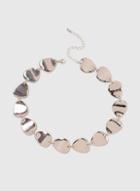 Dorothy Perkins Rose Gold Pebble Collar Necklace