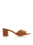 *head Over Heels By Dune Tan Julie Heel Sandals