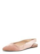 Dorothy Perkins Blush 'prinny' Velvet Slingback Shoes