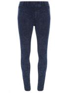 Dorothy Perkins Blue Black Acid Eden Jeggings