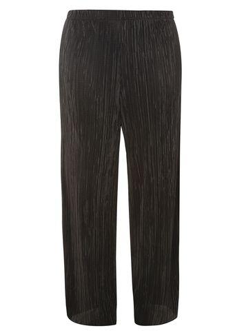 Dorothy Perkins *dp Curve Black Plisse High Waisted Trousers