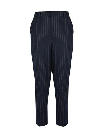 Dorothy Perkins Petite Navy Pinstripe Trousers