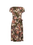 Dorothy Perkins Petite Multi Coloured Paisley Print Fit And Flare Dress
