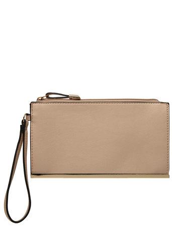 Dorothy Perkins Nude Bar Bottom Wristlet