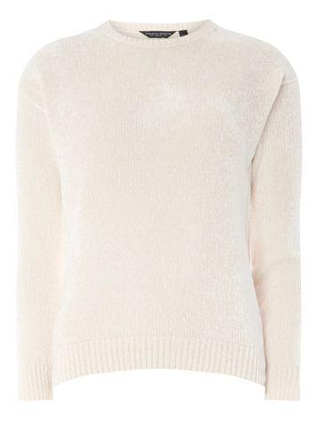 Dorothy Perkins Ivory Chenille Jumper