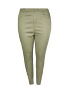 Dorothy Perkins Dp Curve Khaki Eden Super Soft Ankle Grazer Jeggings