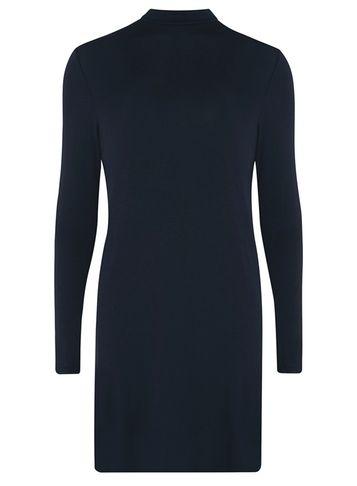 Dorothy Perkins *noisy May Navy Long Sleeve Shift Dress