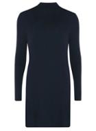 Dorothy Perkins *noisy May Navy Long Sleeve Shift Dress