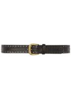 Dorothy Perkins Black Punch Out Jean Belt