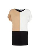 Dorothy Perkins *tall Camel Colour Block T-shirt