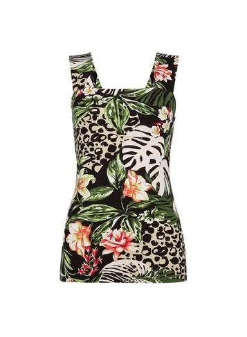 Dorothy Perkins Tropical Print Vest