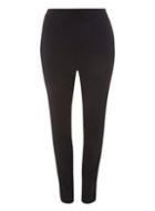 Dorothy Perkins Dp Curve Black Bengaline Pull On Trousers