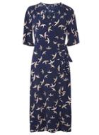 Dorothy Perkins *izabel London Navy Vintage Wrap Dress