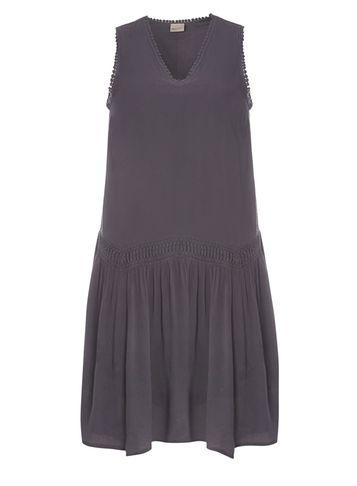 Dorothy Perkins *vero Moda Navy Floaty V-neck Skater Dress