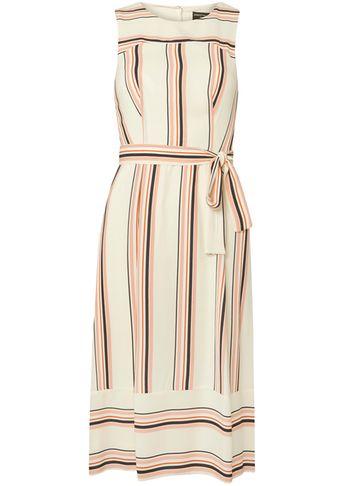 Dorothy Perkins Ivory Stripe Midi Dress