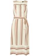 Dorothy Perkins Ivory Stripe Midi Dress