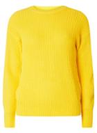 Dorothy Perkins *noisy May Yellow Crew Neck Knitted Jumper