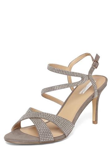 *showcase Grey 'sprinkle' Sandals