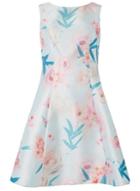 *luxe Multi Colour Miama Print Prom Dress