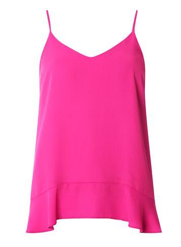 Dorothy Perkins Pink Ruffle Hem Cami Top