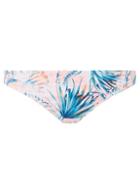 Dorothy Perkins *pink Palm Low Waist Bikini Bottoms