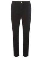 Dorothy Perkins Black 'ashley' Stretch Straight Leg Jeans