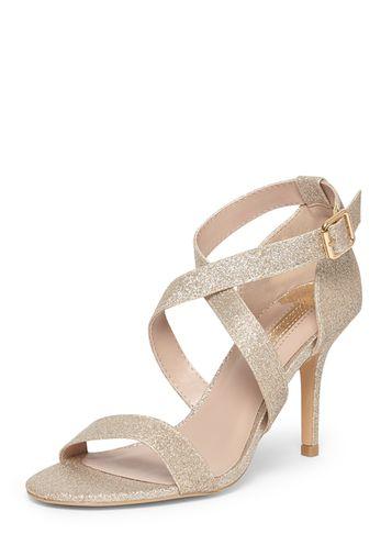 Dorothy Perkins Gold 'sandrine' Sandals