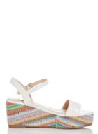 *quiz Strappy Colourful Wedges