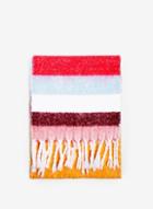 Dorothy Perkins Multi Coloured Colour Pop Stripe Scarf