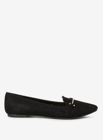Dorothy Perkins Wide Fit Black 'primrose' Pumps