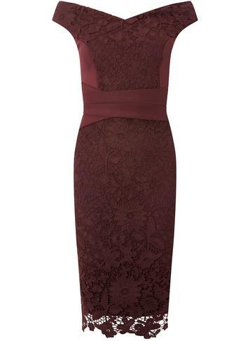 Dorothy Perkins *scarlett B Mulberry 'sophie' Bodycon Dress