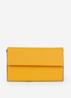 Dorothy Perkins Yellow Chain Detail Clutch Bag