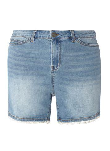 Dorothy Perkins *juna Rose Crochet Denim Shorts