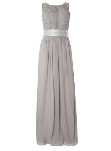 Dorothy Perkins *showcase Tall Grey 'natalie' Maxi Dress