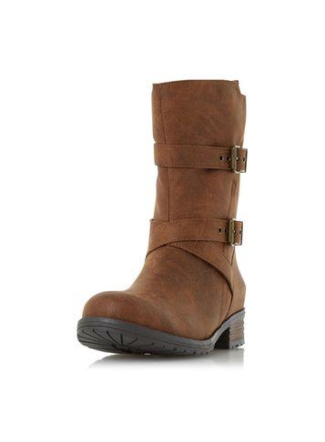 Dorothy Perkins *head Over Heels By Dune 'raquel' Tan Boots