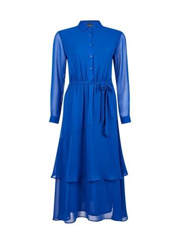 Dorothy Perkins Cobalt Midi Shirt Dress