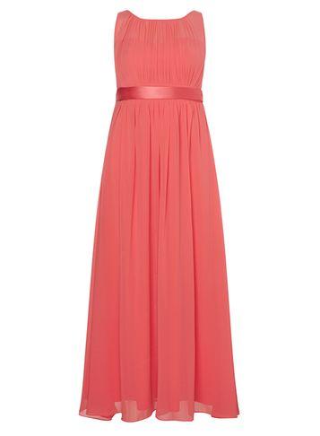 Dorothy Perkins *showcase Curve Coral 'natalie' Maxi Dress