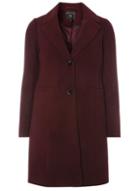 Dorothy Perkins Berry Single Breasted Coat