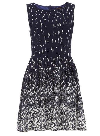 Dorothy Perkins Blue Sleeveless Print Dress