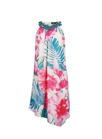 *showcase Print Trapeze Dress