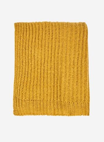 Dorothy Perkins Yellow Plain Knitted Scarf