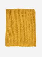 Dorothy Perkins Yellow Plain Knitted Scarf