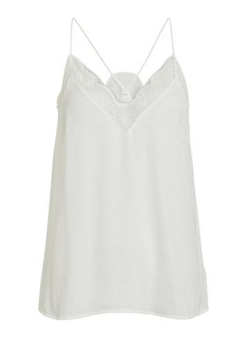 *vila White Lace Camisole Top