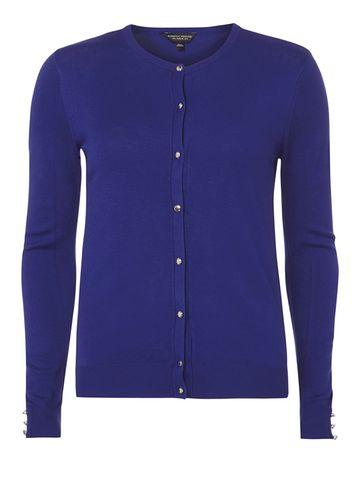 Dorothy Perkins Cobalt Viscose Cardigan