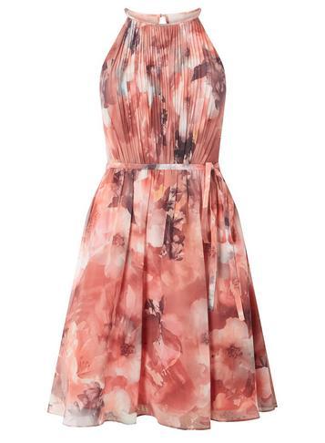 Dorothy Perkins *showcase Soft Coral 'zoe' Prom Dress