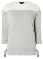 Dorothy Perkins Ivory And Grey Tie Side Jumper