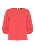 Dorothy Perkins Pink Bubble Cuff Top