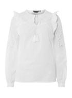 Dorothy Perkins White Broderie Frill Top